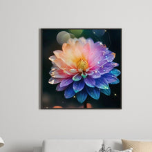 Load image into Gallery viewer, Diamond Painting - Full Round - Colorful water drop flowers (30*30CM)
