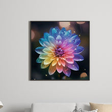 Load image into Gallery viewer, Diamond Painting - Full Round - Colorful water drop flowers (30*30CM)
