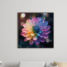 Load image into Gallery viewer, Diamond Painting - Full Round - Colorful water drop flowers (30*30CM)
