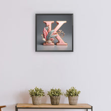Load image into Gallery viewer, Diamond Painting - Full Round - Feather letter K (30*30CM)
