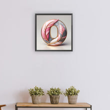 Load image into Gallery viewer, Diamond Painting - Full Round - Feather letter O (30*30CM)
