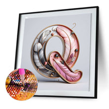 Load image into Gallery viewer, Diamond Painting - Full Round - Feather letter Q (30*30CM)
