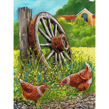 Load image into Gallery viewer, Diamond Painting - Full Round - rural scenery (30*40CM)

