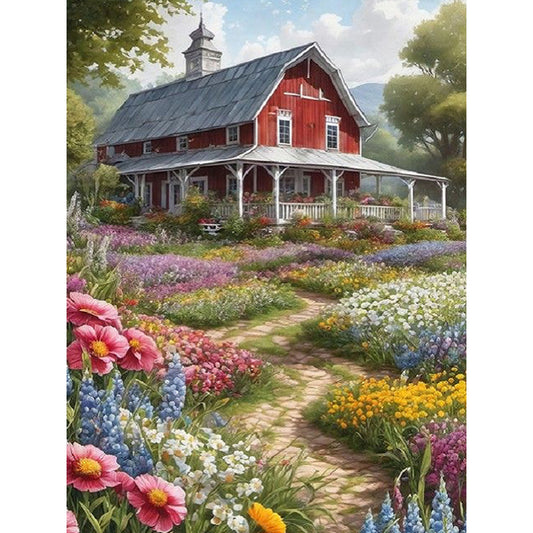 Diamond Painting - Full Round - country house (30*40CM)