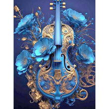Load image into Gallery viewer, Diamond Painting - Full Round - Flowers and musical instruments (30*40CM)
