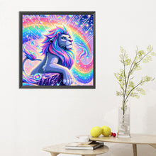 Load image into Gallery viewer, Diamond Painting - Full Round - Colorful lion (30*30CM)
