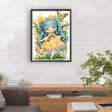 Load image into Gallery viewer, Diamond Painting - Full Round - girl (30*40CM)
