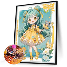 Load image into Gallery viewer, Diamond Painting - Full Round - girl (30*40CM)
