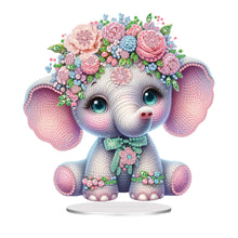 Load image into Gallery viewer, Animal Special Shaped Diamond Painting Desktop Ornaments Kit Bedroom Table Decor
