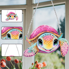 Load image into Gallery viewer, Animal Diamond Art Hanging Pendant Colorful 5D DIY Diamond Painting Dots Pendant
