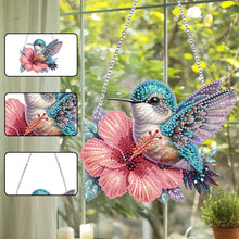 Load image into Gallery viewer, Animal Diamond Art Hanging Pendant Colorful 5D DIY Diamond Painting Dots Pendant
