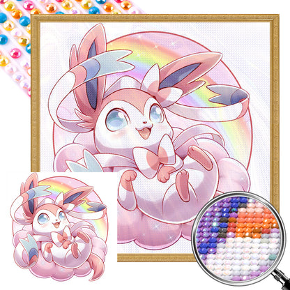 AB Diamond Painting - Full Round - Fairy Eevee (30*30CM)
