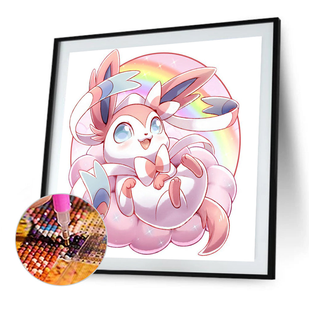 AB Diamond Painting - Full Round - Fairy Eevee (30*30CM)