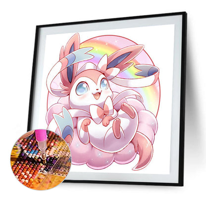 AB Diamond Painting - Full Round - Fairy Eevee (30*30CM)