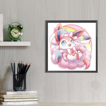 Load image into Gallery viewer, AB Diamond Painting - Full Round - Fairy Eevee (30*30CM)
