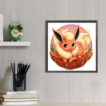 Load image into Gallery viewer, AB Diamond Painting - Full Round - Fire Eevee (30*30CM)
