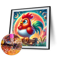 Load image into Gallery viewer, Diamond Painting - Full Square - crow rooster (30*30CM)
