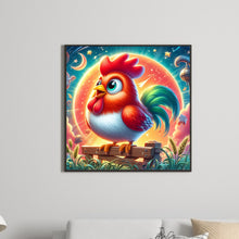 Load image into Gallery viewer, Diamond Painting - Full Square - crow rooster (30*30CM)
