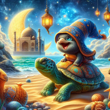 Load image into Gallery viewer, Diamond Painting - Full Square - exotic turtle (30*30CM)
