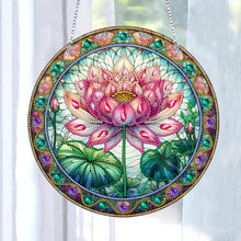 Load image into Gallery viewer, Suncatcher Diamond Painting Art Pendant Colorful Diamond Painting Hanging Decor
