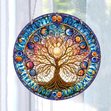 Load image into Gallery viewer, Suncatcher Diamond Painting Art Pendant Colorful Diamond Painting Hanging Decor
