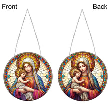 Load image into Gallery viewer, Suncatcher Diamond Painting Art Pendant Colorful Diamond Painting Hanging Decor
