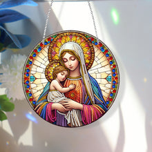 Load image into Gallery viewer, Suncatcher Diamond Painting Art Pendant Colorful Diamond Painting Hanging Decor
