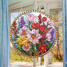 Load image into Gallery viewer, Suncatcher Diamond Painting Art Pendant Colorful Diamond Painting Hanging Decor

