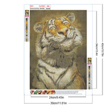 Load image into Gallery viewer, Diamond Painting - Full Square - proud tiger (30*40CM)
