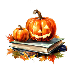 Load image into Gallery viewer, Diamond Painting - Full Round - book of pumpkins (40*40CM)
