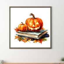 Load image into Gallery viewer, Diamond Painting - Full Round - book of pumpkins (40*40CM)
