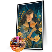 Load image into Gallery viewer, Diamond Painting - Full Round - Flowers¡¤Mother and child (40*60CM)
