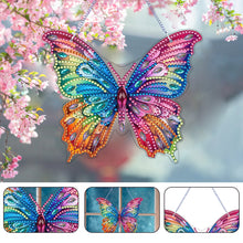 Load image into Gallery viewer, Butterfly Diamond Painting Art Pendant Acrylic Diamond Drawing Hanging Ornament
