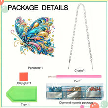 Load image into Gallery viewer, Butterfly Diamond Painting Art Pendant Acrylic Diamond Drawing Hanging Ornament
