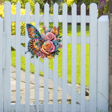 Load image into Gallery viewer, Butterfly Diamond Painting Art Pendant Acrylic Diamond Drawing Hanging Ornament
