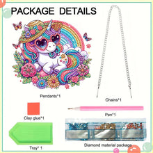 Load image into Gallery viewer, Animal Diamond Painting Art Pendant Colorful Acrylic Crystal Painting Ornaments
