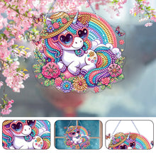 Load image into Gallery viewer, Animal Diamond Painting Art Pendant Colorful Acrylic Crystal Painting Ornaments
