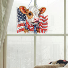 Load image into Gallery viewer, Animal Diamond Painting Art Pendant Colorful Acrylic Crystal Painting Ornaments
