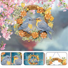 Load image into Gallery viewer, Animal Diamond Painting Art Pendant Colorful Acrylic Crystal Painting Ornaments
