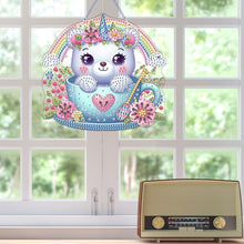 Load image into Gallery viewer, Animal Diamond Painting Art Pendant Colorful Acrylic Crystal Painting Ornaments
