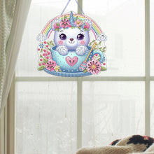 Load image into Gallery viewer, Animal Diamond Painting Art Pendant Colorful Acrylic Crystal Painting Ornaments
