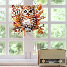 Load image into Gallery viewer, Animal Diamond Painting Art Pendant Colorful Acrylic Crystal Painting Ornaments
