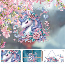 Load image into Gallery viewer, Animal Diamond Painting Art Pendant Colorful Acrylic Crystal Painting Ornaments
