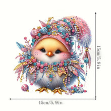 Load image into Gallery viewer, Animal Diamond Painting Art Pendant Colorful Acrylic Crystal Painting Ornaments
