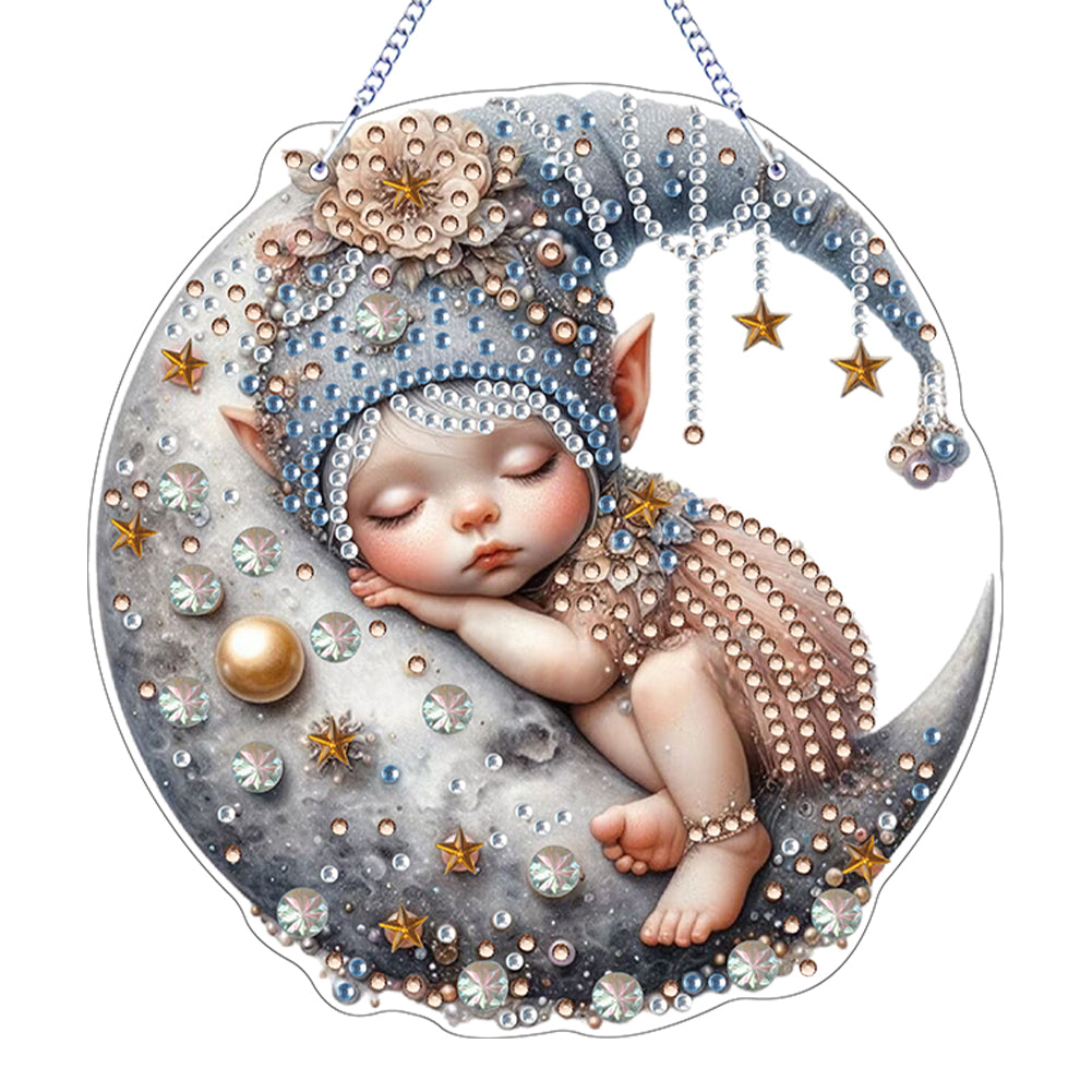 Diamond Art Hanging Pendant Diamond Painting Home Decor for Home Window Decor