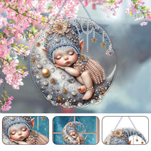 Load image into Gallery viewer, Diamond Art Hanging Pendant Diamond Painting Home Decor for Home Window Decor
