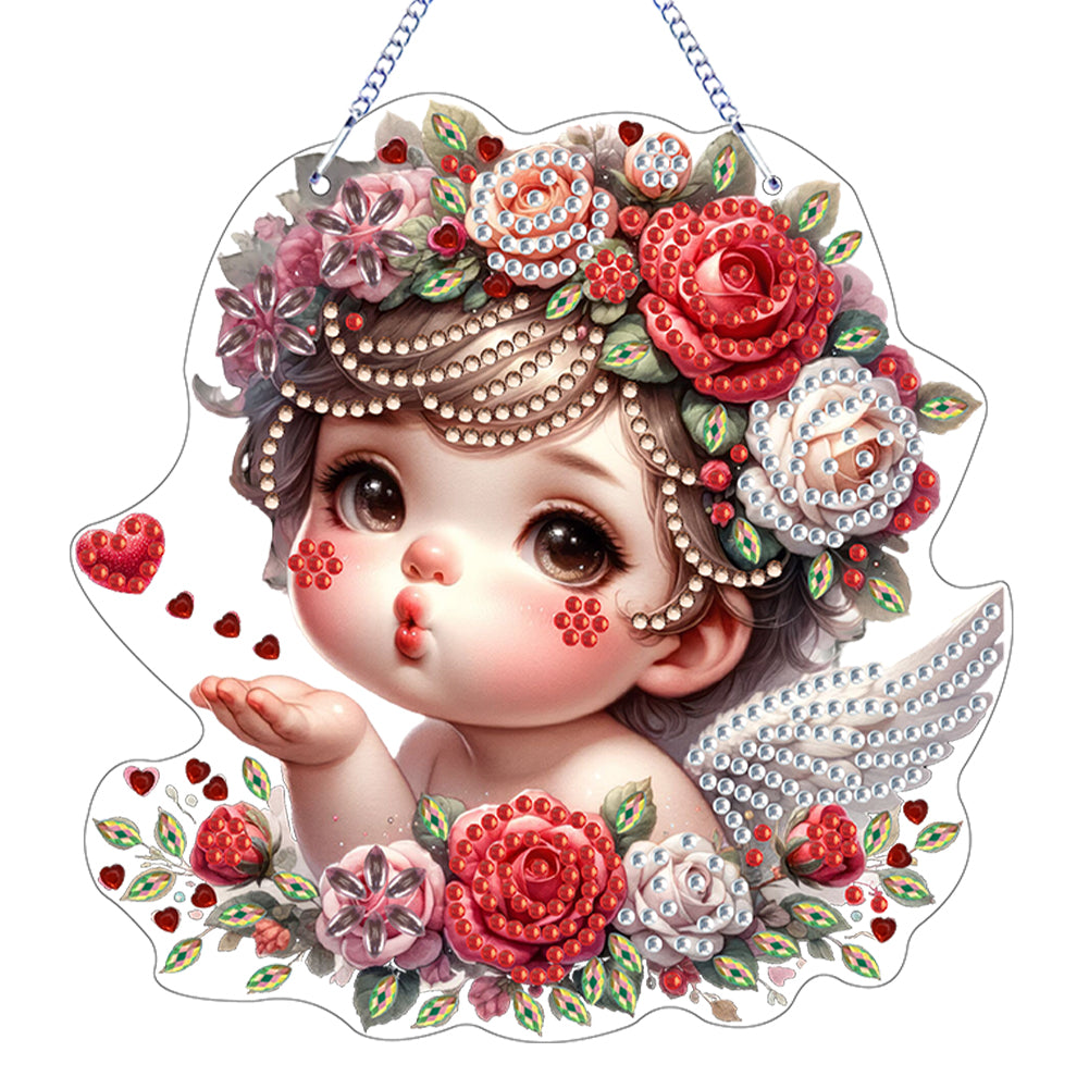 Diamond Art Hanging Pendant Diamond Painting Home Decor for Home Window Decor