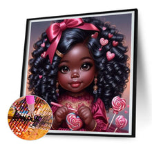 Load image into Gallery viewer, Diamond Painting - Full Round - black girl (30*30CM)
