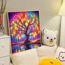 Load image into Gallery viewer, Diamond Painting - Full Round - colorful tree of life (40*40CM)

