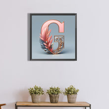 Load image into Gallery viewer, Diamond Painting - Full Round - Letter G (40*40CM)
